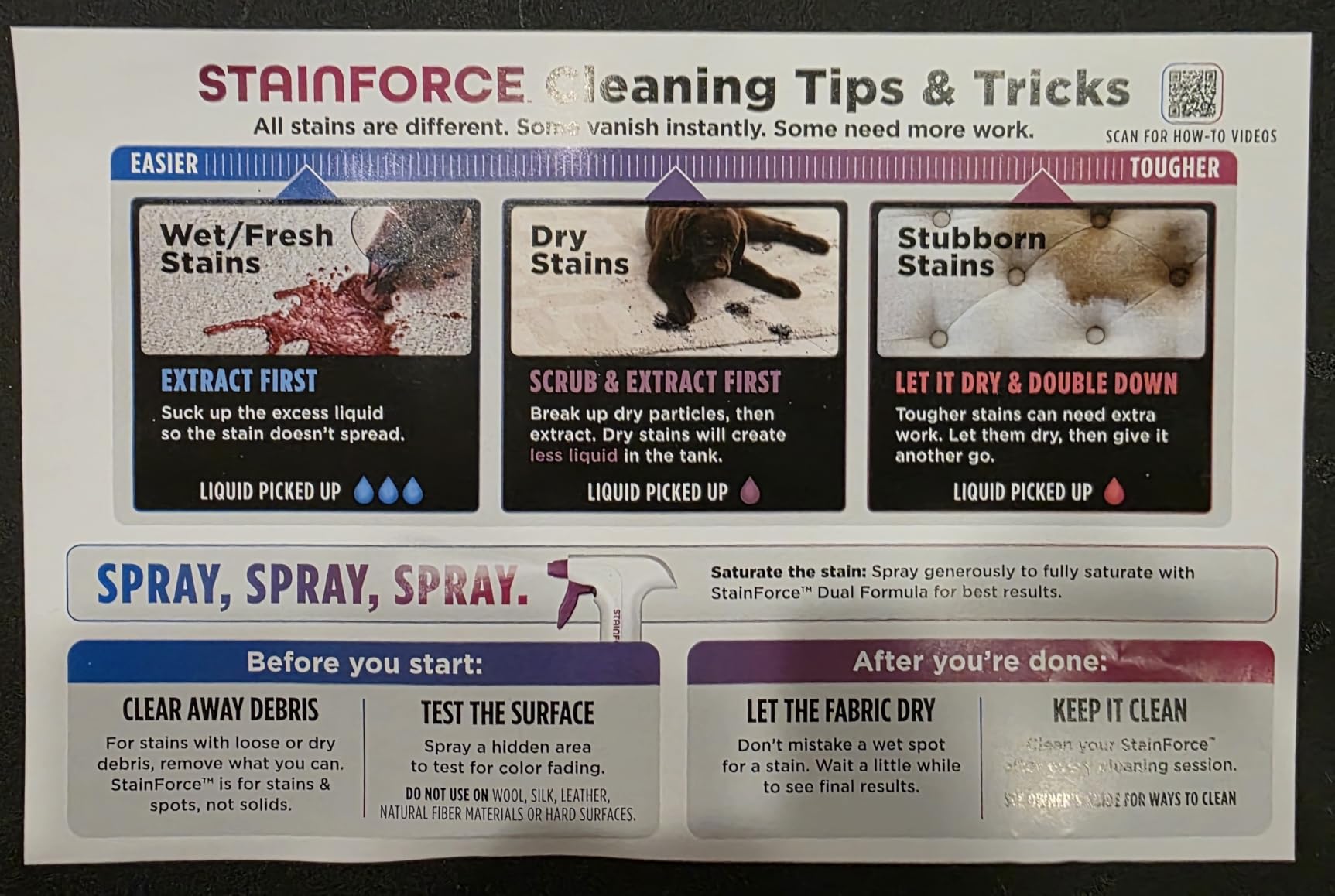 Shark StainForce Cordless Portable Spot, Stain, & Odor Remover System for Carpets, Area Rugs, Upholstery, Stairs, Cars, Accessories, and Full-Size Cleaning Solution, Beige, HX095BRN customer photo 2