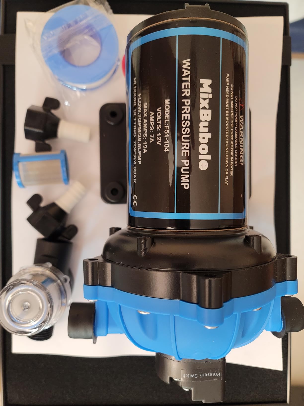 1.35HP Whole House Water Pressure Booster Pump 90PSI 115V Automatic Variable Speed Permanent Magnet Motor Constant Pressure Wireless App Control Compact Design for Home House Villa Apartment customer photo 1