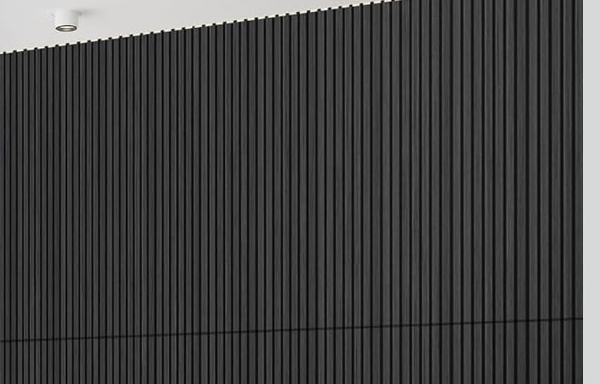 RITOLLO 6-Pack Wood Slat Wall Panels, 46.5 Sq Ft Coverage, Walnut | 5 mm Felt Backing, Acoustic Support, 47.2 x 23.6 in Panels, Lightweight customer photo 2