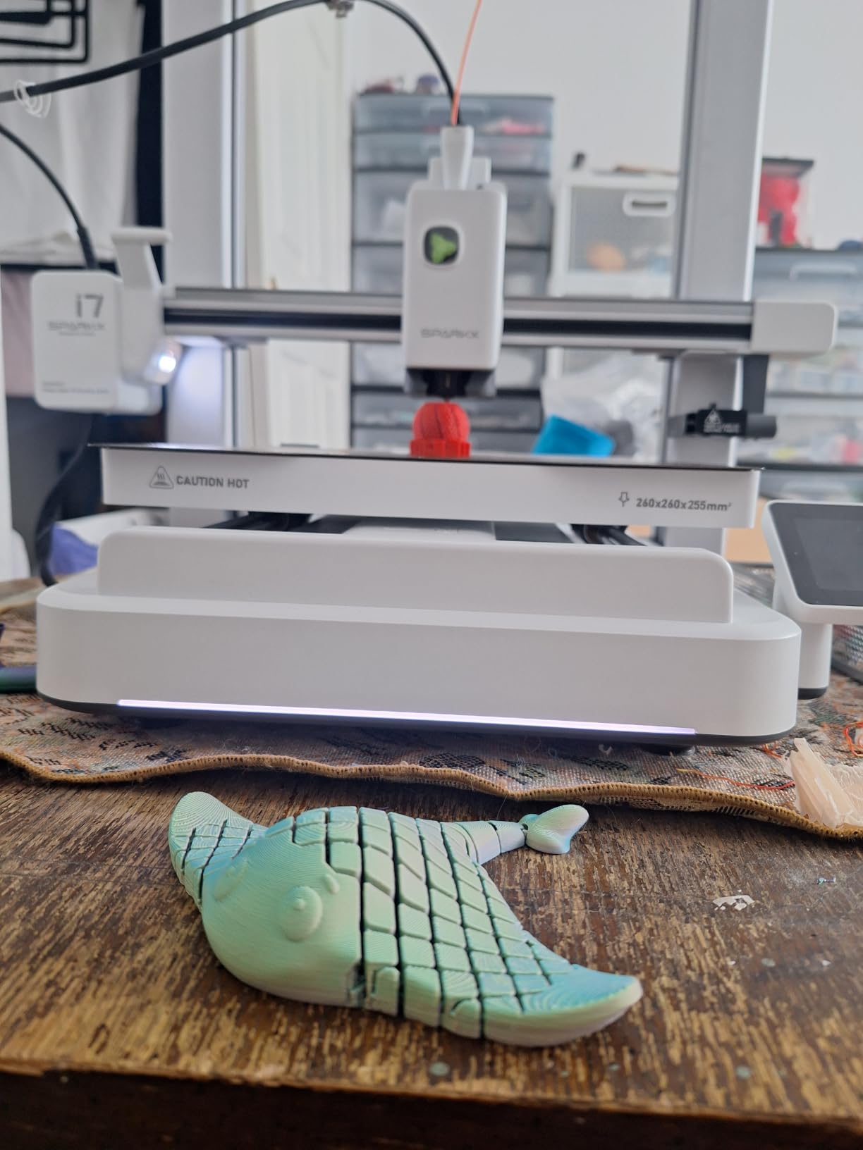 Creality SPARKX i7 Combo Multi-Color 3D Printer, Auto Filament Management | Easy Setup, Up to 500mm/s Printing, AI Camera Monitoring, Quick-Swap Hotend, Smart Calibration customer photo 1
