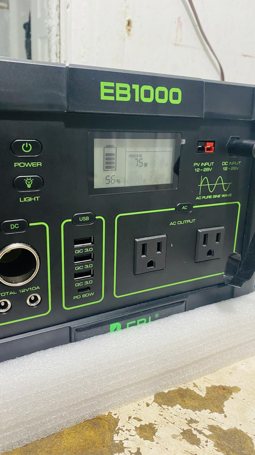 500W Portable Power Station with 100W Solar Panel, 519.48Wh Solar Generator | with 60W USB-C PD Output, 120V Pure Sine Wave AC Outlet, Backup Lithium Battery Kit for Outdoor Camping Travel Emergency customer photo 1