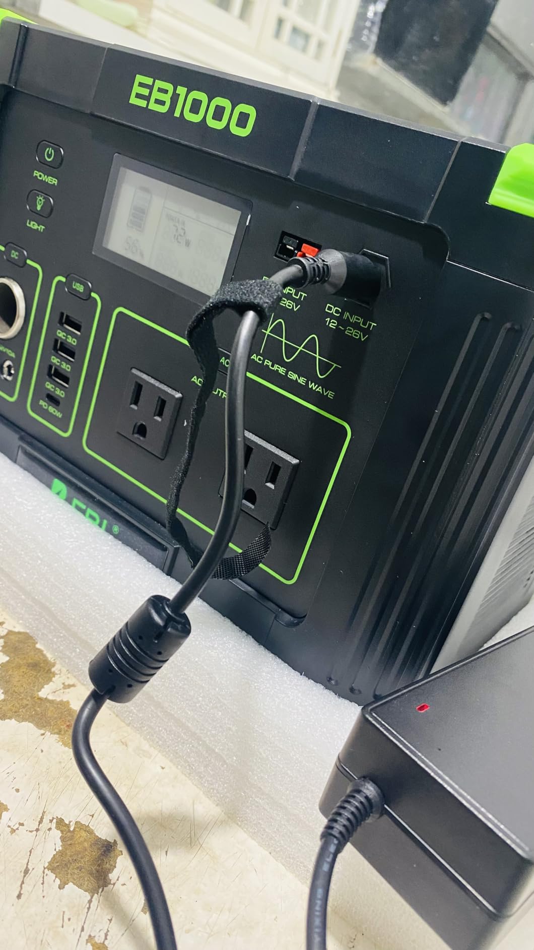 500W Portable Power Station with 100W Solar Panel, 519.48Wh Solar Generator | with 60W USB-C PD Output, 120V Pure Sine Wave AC Outlet, Backup Lithium Battery Kit for Outdoor Camping Travel Emergency customer photo 2