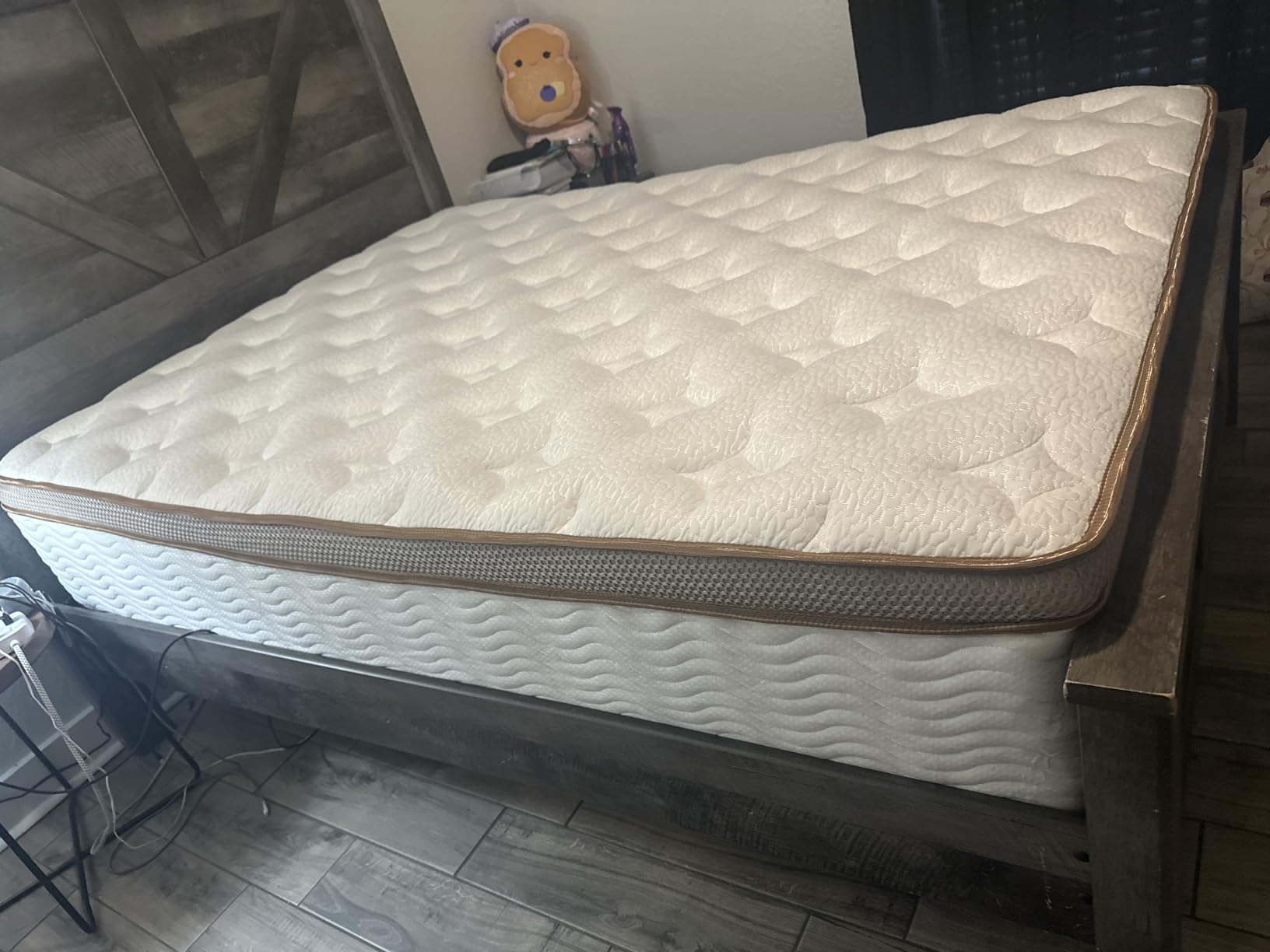 BedStory Mattress Queen Size - 12 Inch Hybrid Mattress Medium Firm with Orthopedic Spinal Support customer photo 2