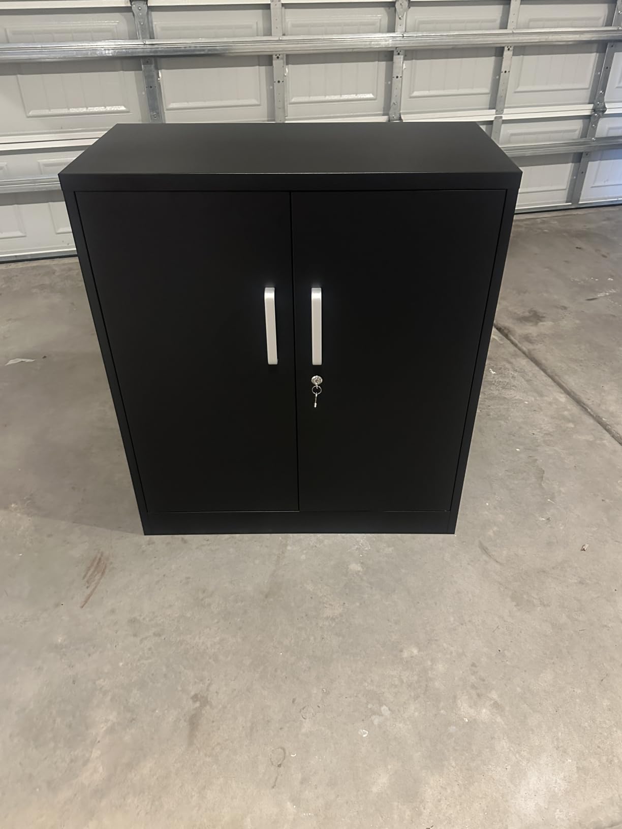 Metal Storage Cabinet with Locking Doors, 71