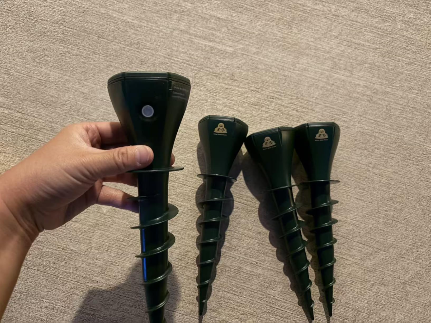 8 Pack Mole Repellent Solar Powered, Gopher Repellent Ultrasonic Stakes for Lawns, IP65 Waterproof Mole Deterrent for Yard, Outdoor Rodent Control for Groundhog, Vole, Armadillo, Chipmunk, Snake customer photo 2