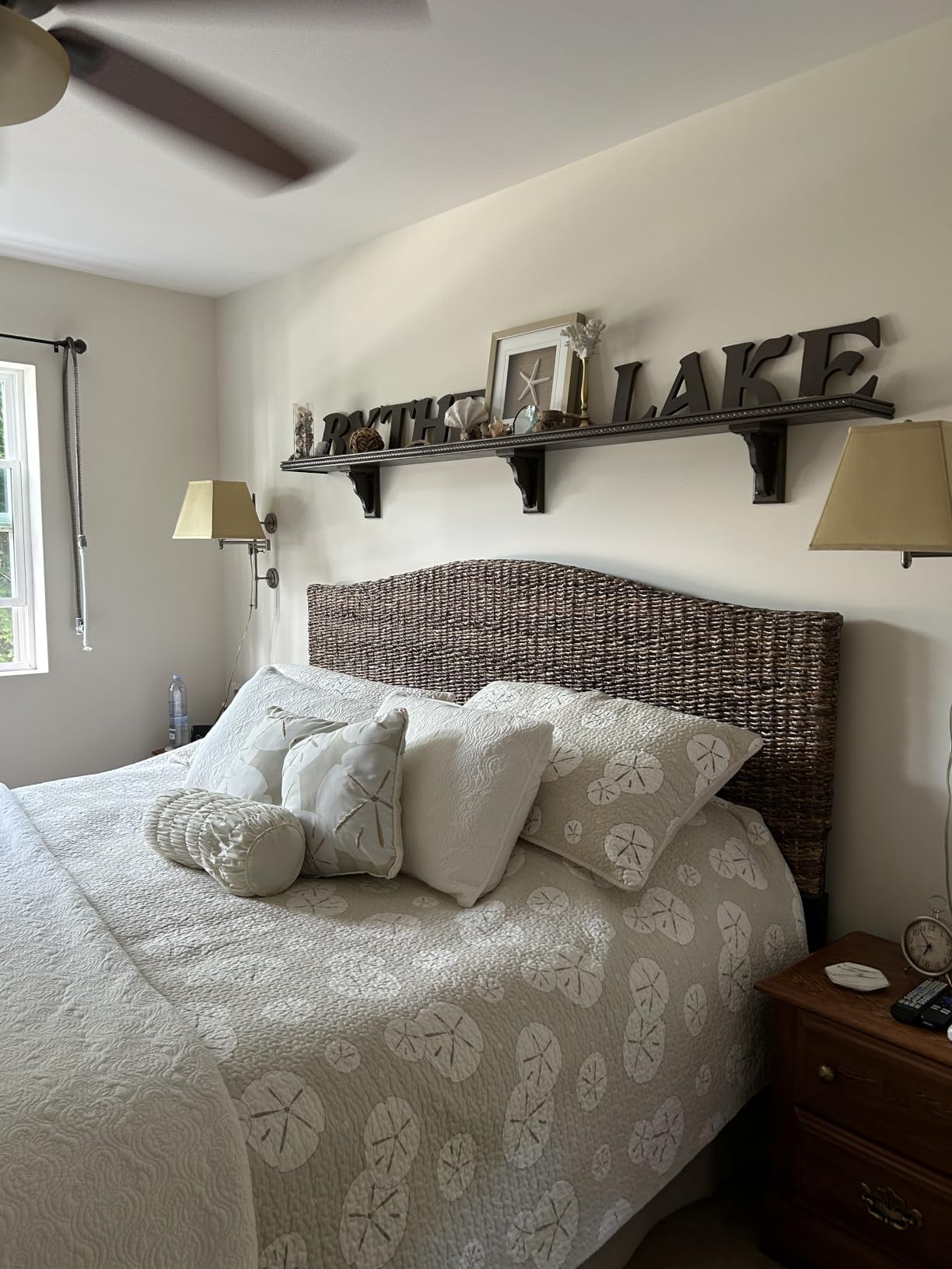 Crosley Furniture Serena Handwoven Natural Fiber Rattan Headboard for Full Size Bed, Banana Leaf customer photo 1