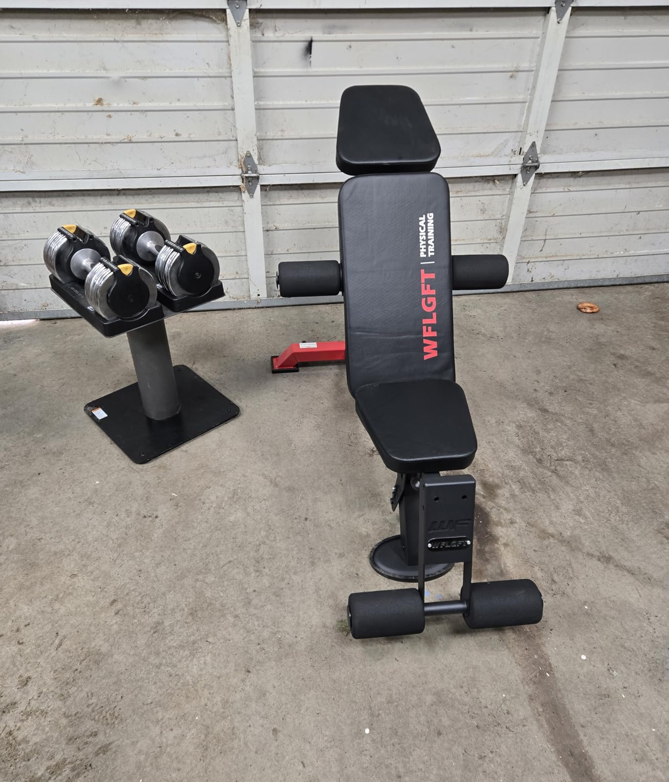 Commercial Adjustable Weight Bench, Heavy Duty 1800LBS customer photo 1