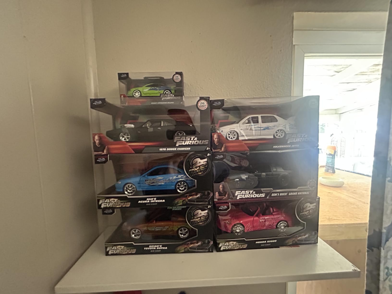 Diecast Model Car Compatible with Fast & Furious 2002 Nissan Silvia S15 Drift Movie Replica Die-Cast Model 1:18 Scale Jada 37772 customer photo 1