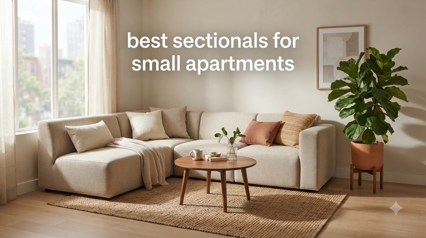 best sectionals for small apartments