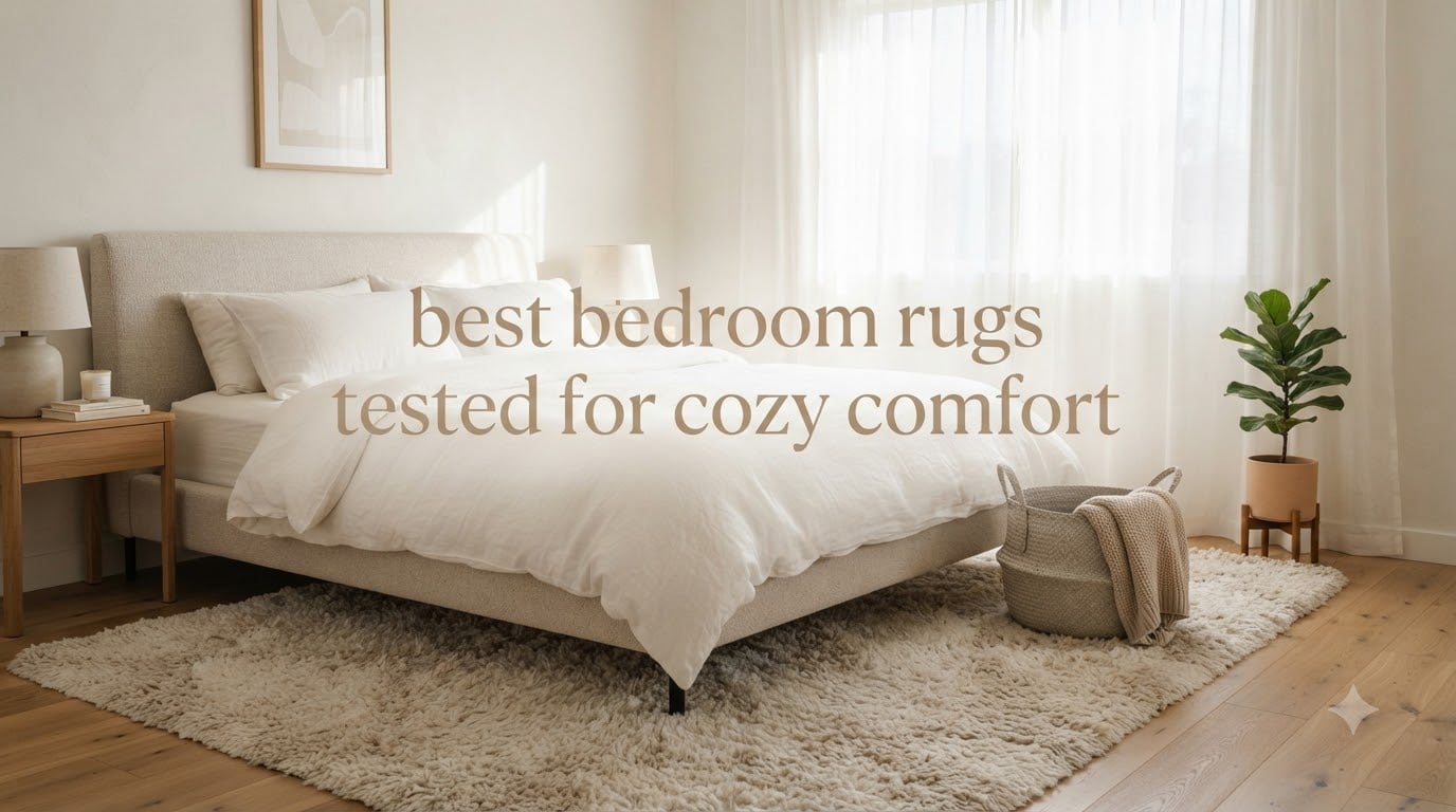 best bedroom rugs tested for cozy comfort