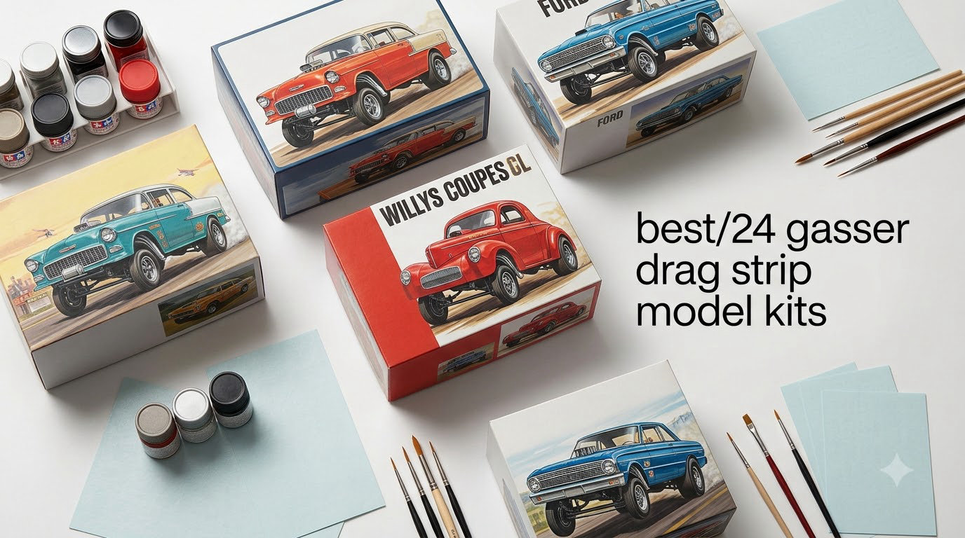 best 1/24 gasser drag strip model kits