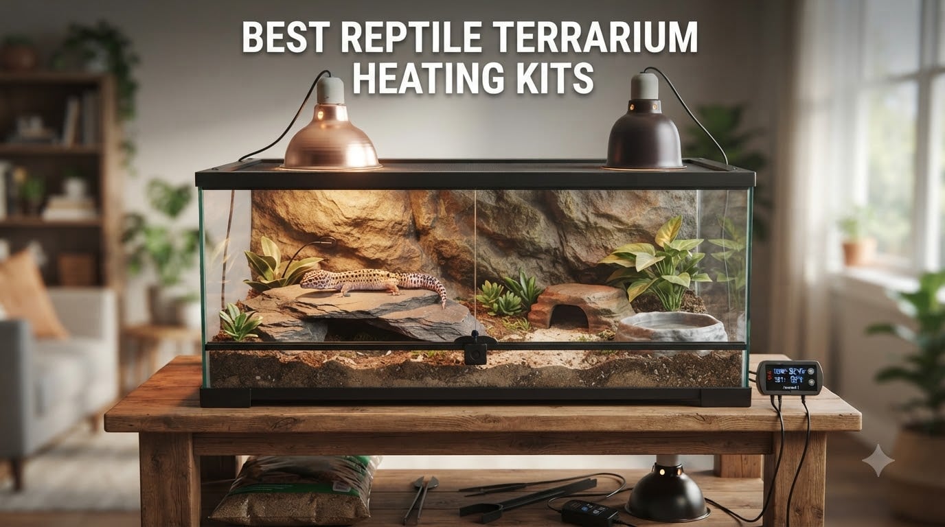best reptile terrarium heating kits