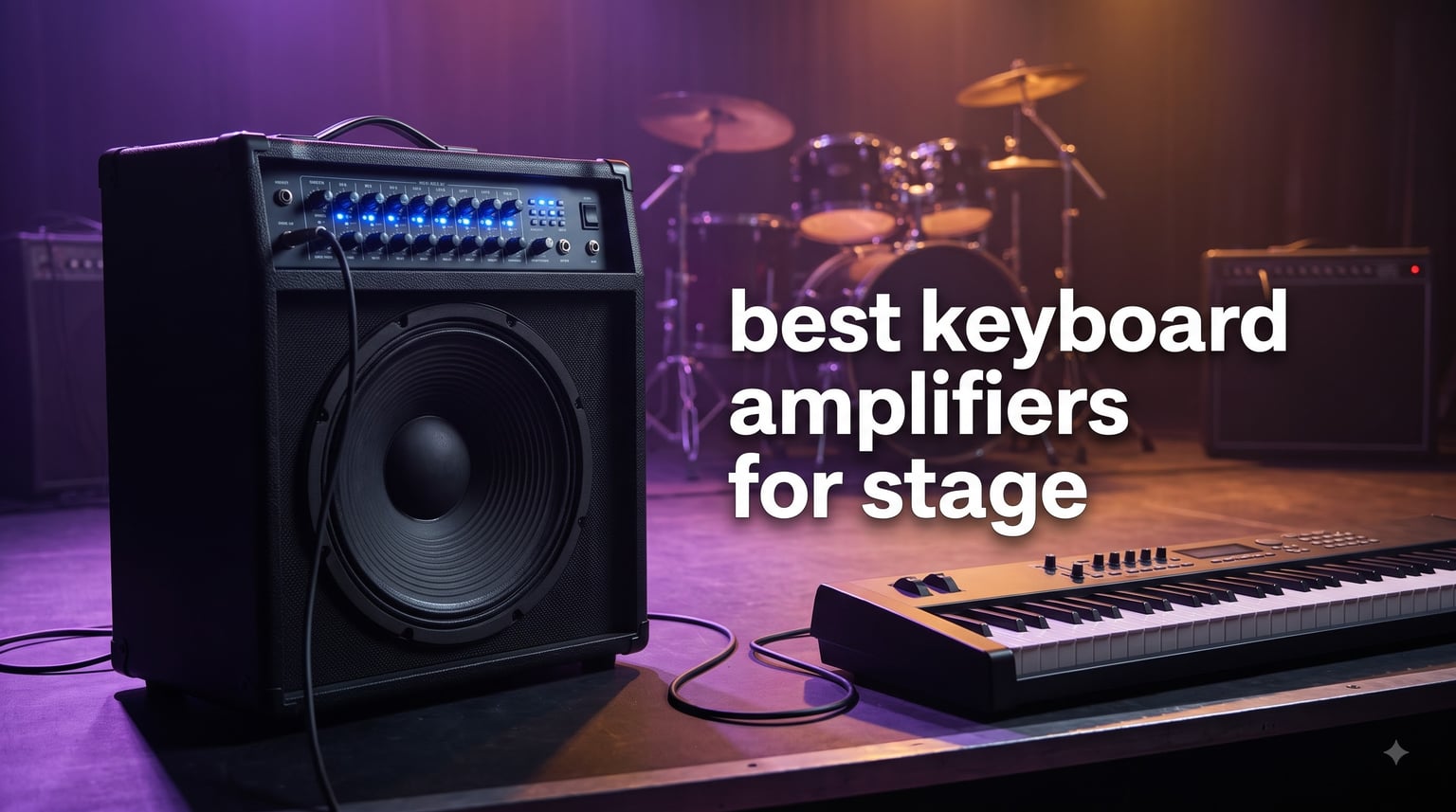 best keyboard amplifiers for stage
