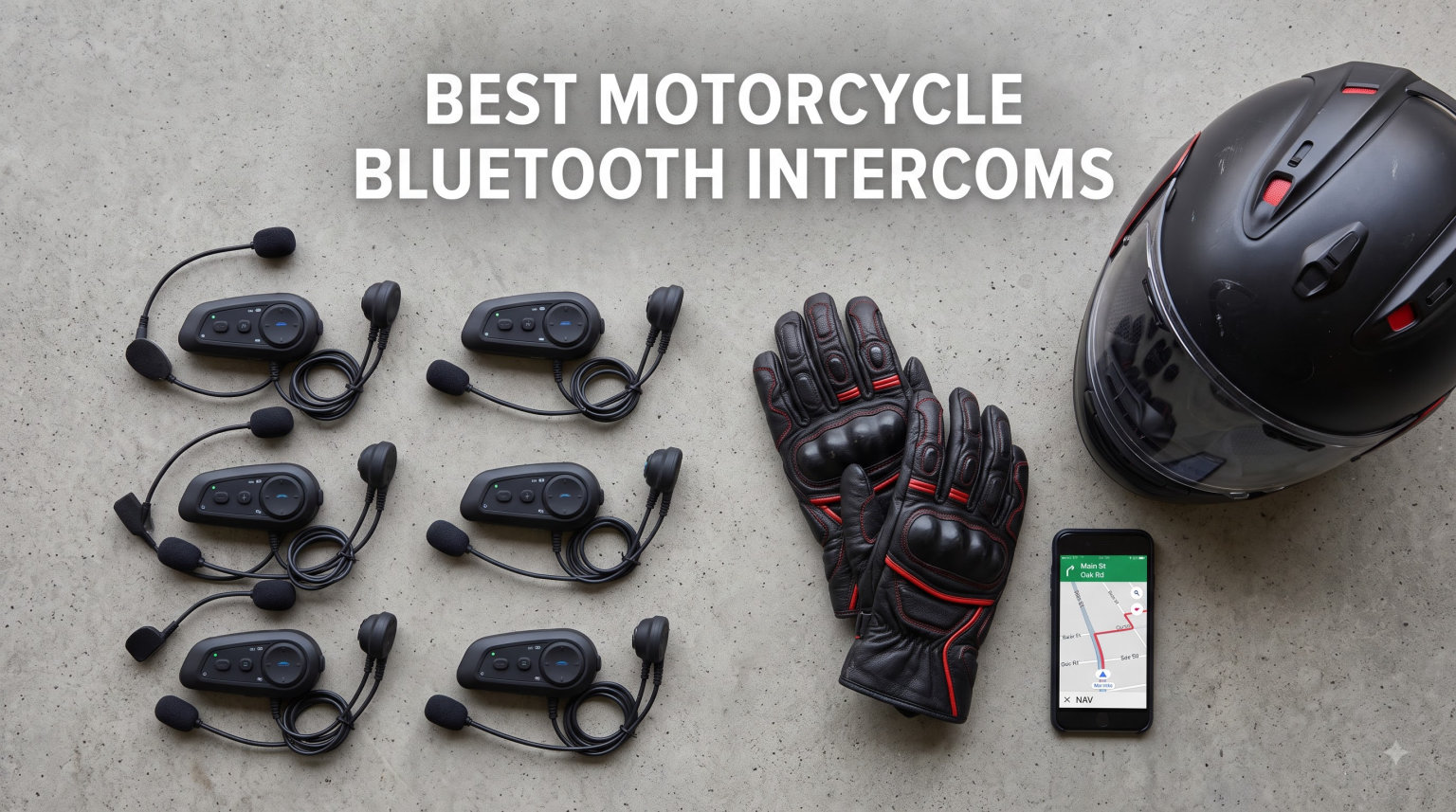 best motorcycle bluetooth intercoms