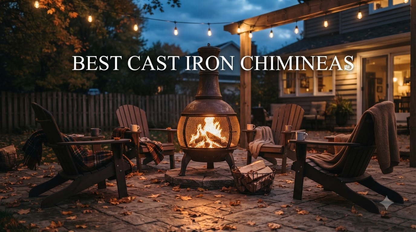 best cast iron chimineas
