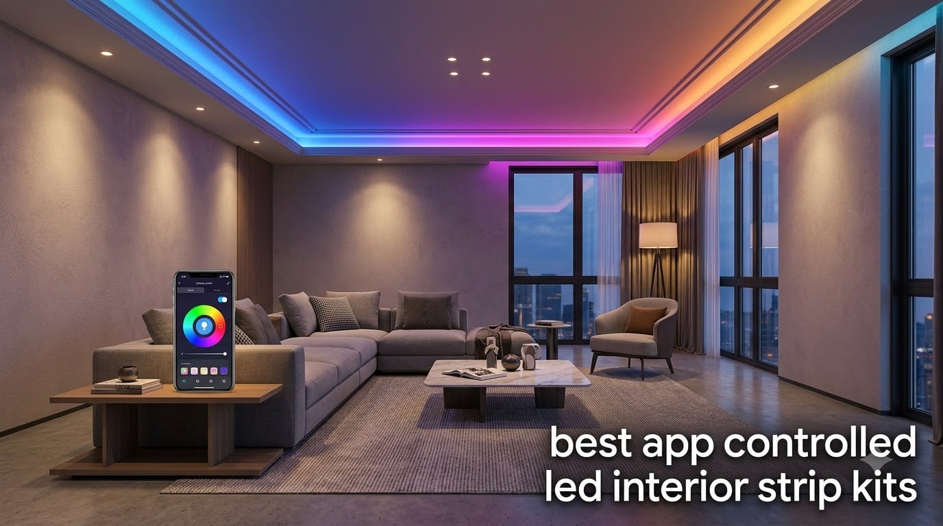 best app controlled led interior strip kits