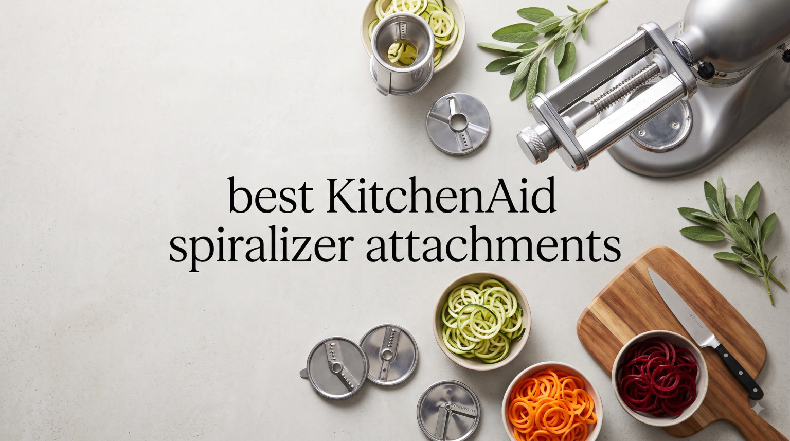 best KitchenAid spiralizer attachments