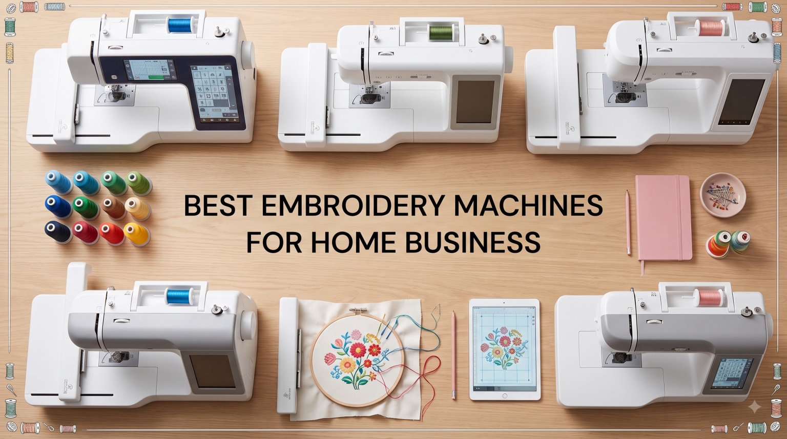 best embroidery machines for home business