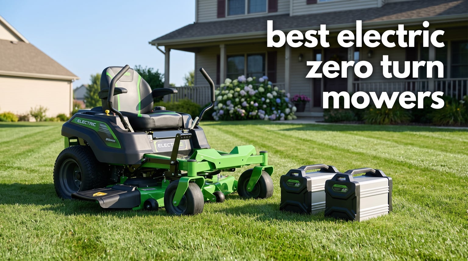 best electric zero turn mowers