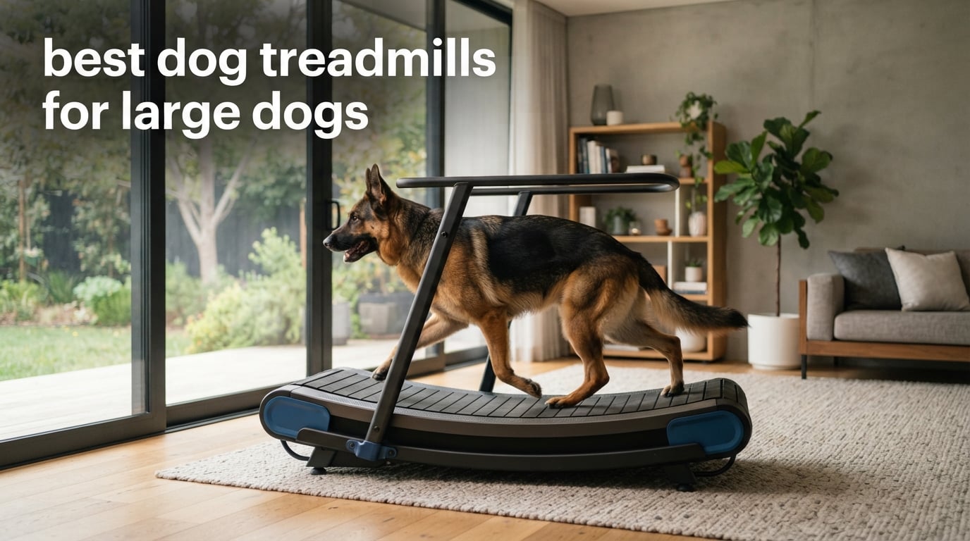 best dog treadmills for large dogs