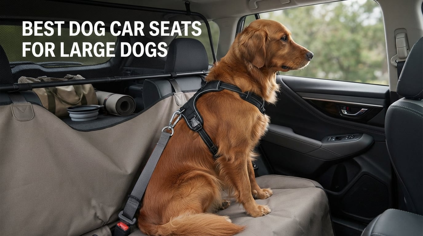 best dog car seats for large dogs