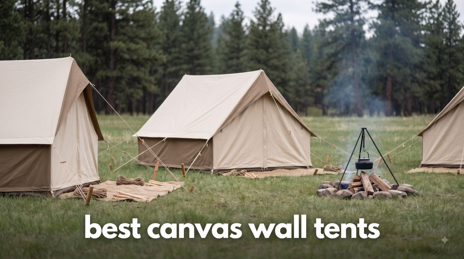 best canvas wall tents