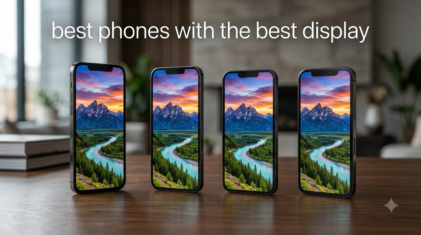 best phones with the best display