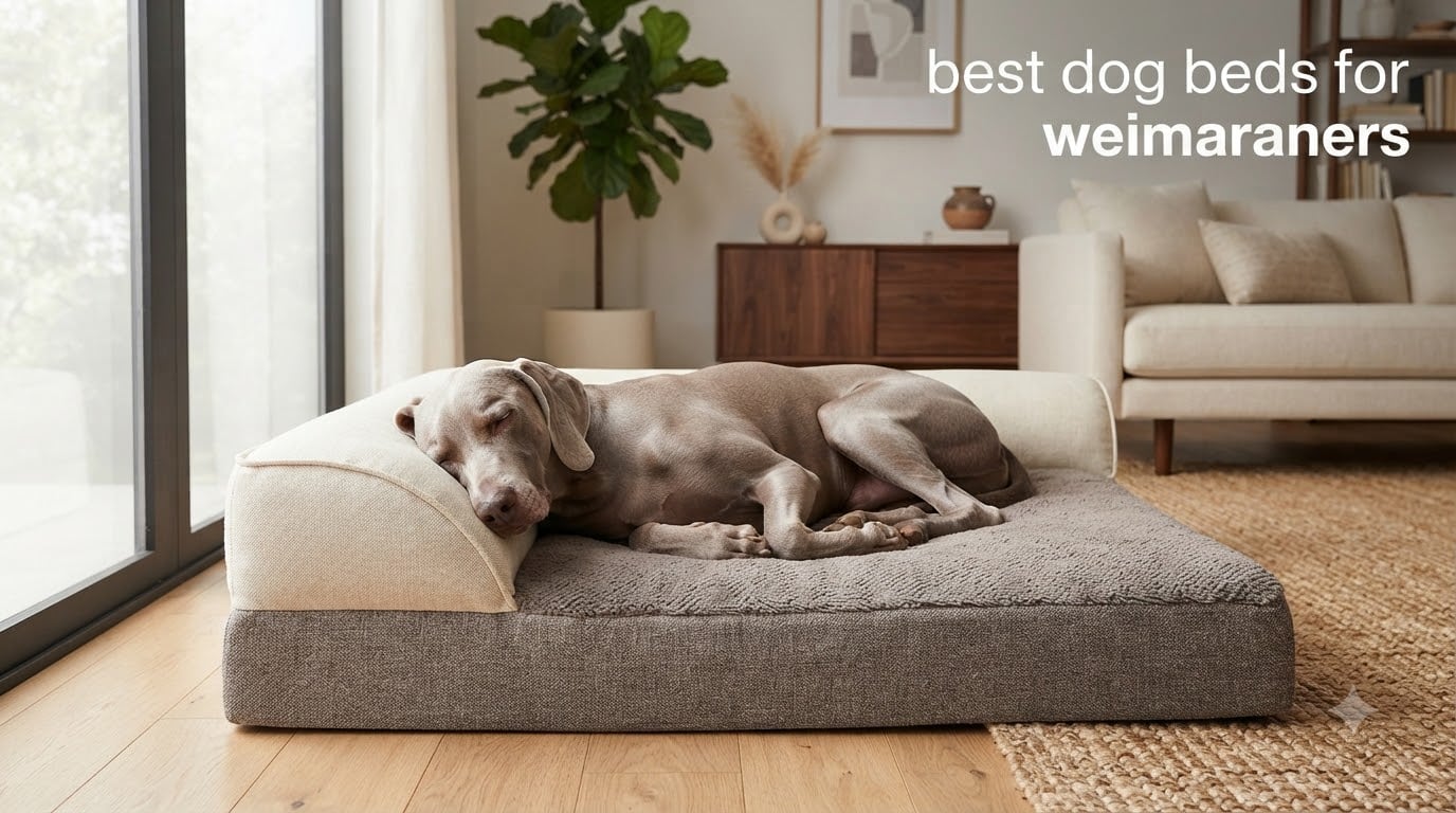 best dog beds for weimaraners
