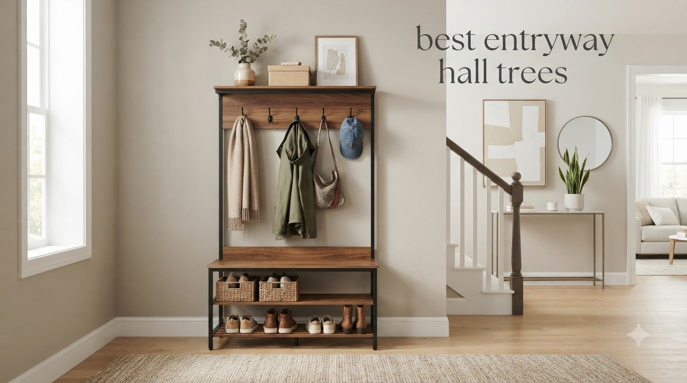 best entryway hall trees
