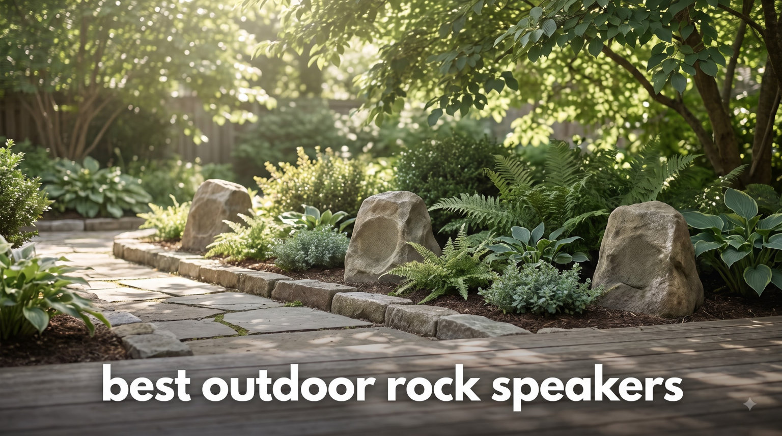 best outdoor rock speakers