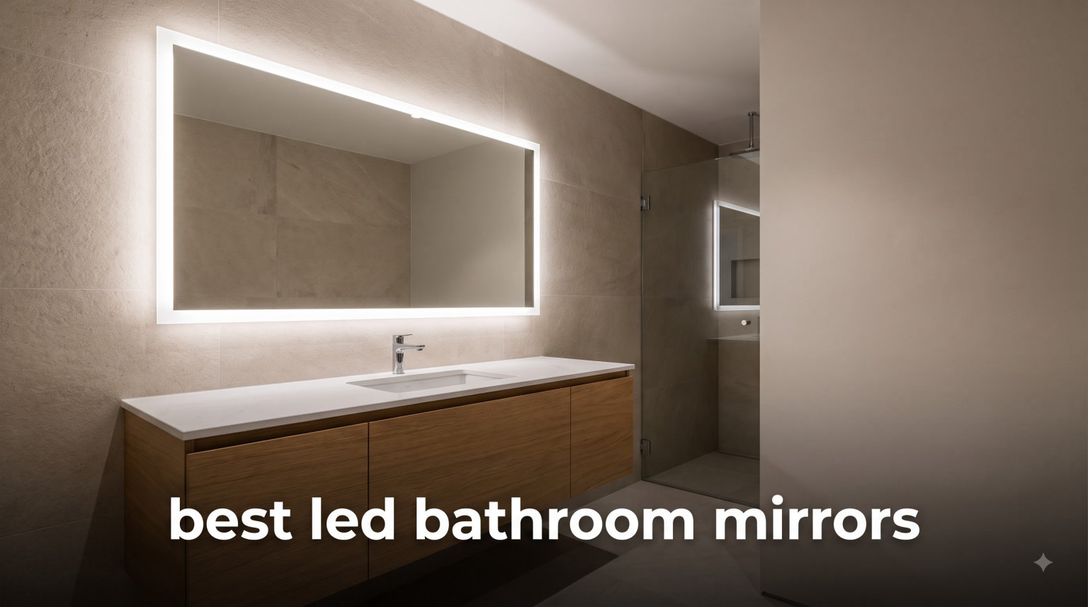 best led bathroom mirrors