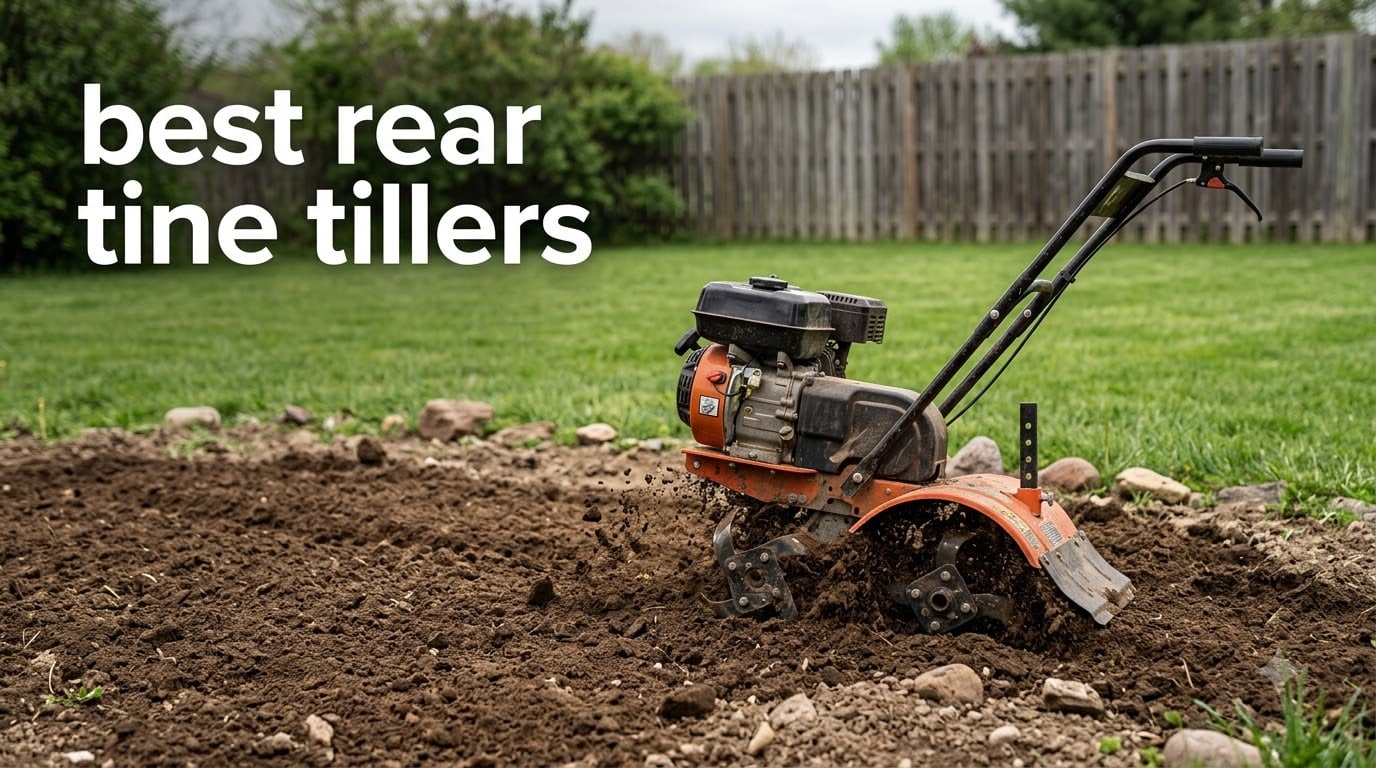 best rear tine tillers