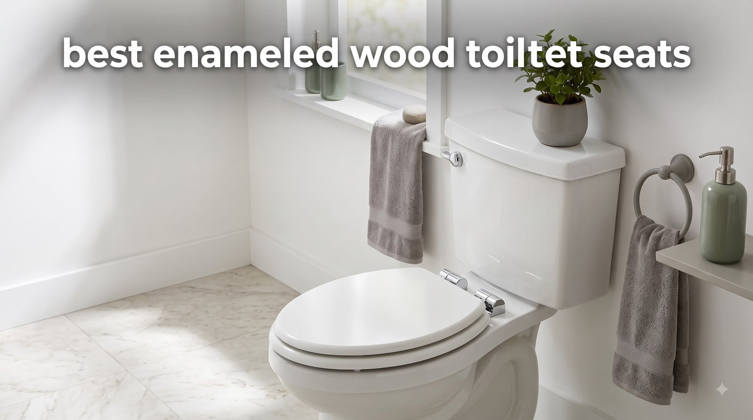 best enameled wood toilets seats