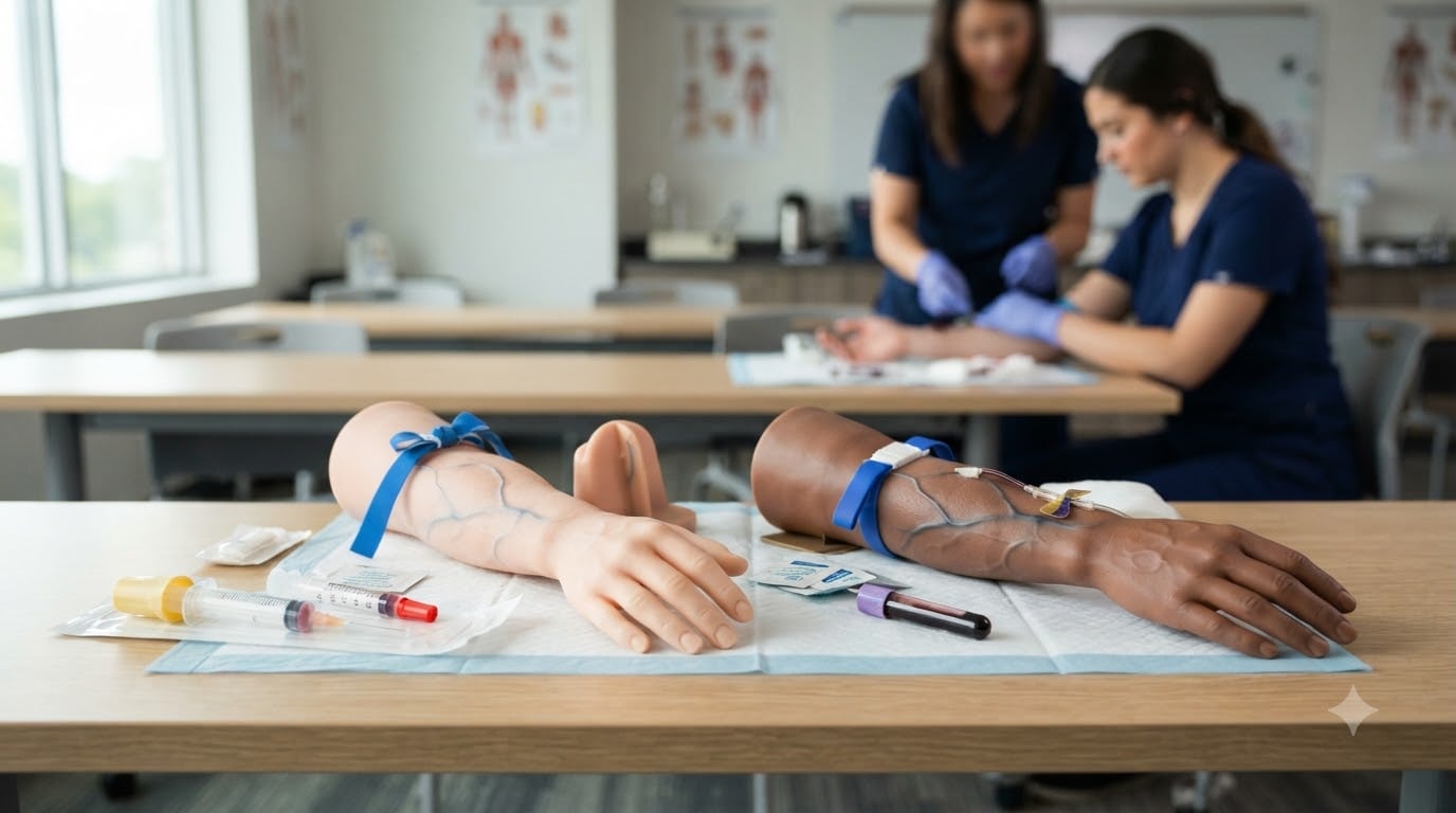 best venipuncture training arms