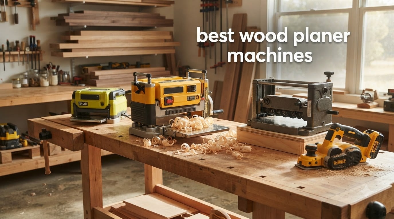 best wood planer machines
