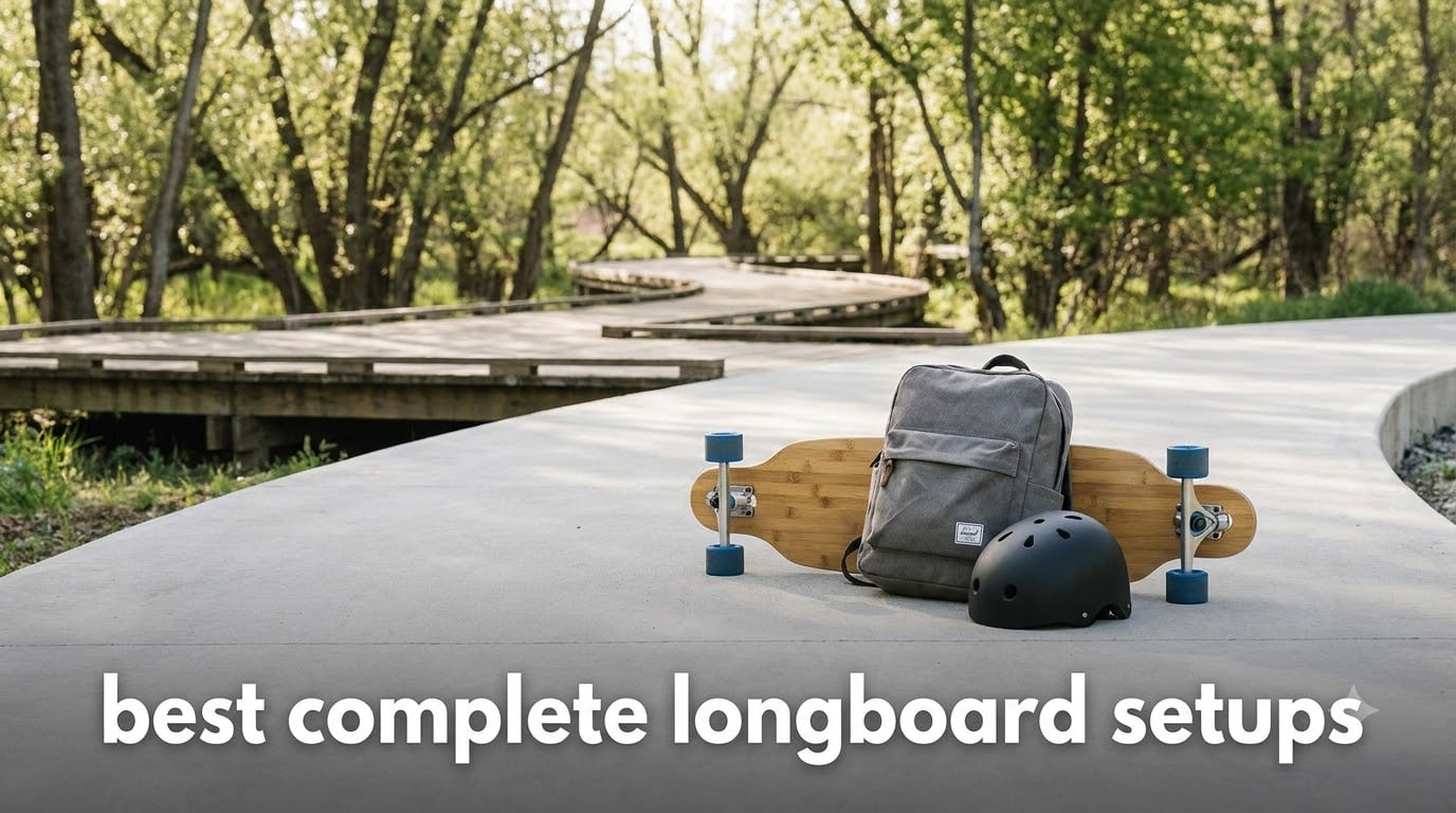 best complete longboard setups