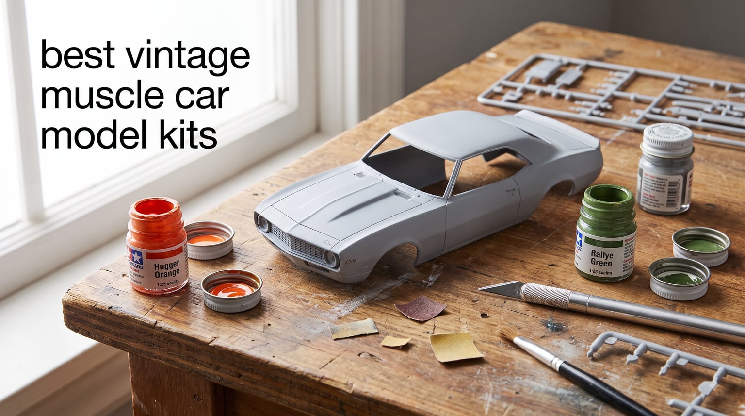 best vintage muscle car model kits