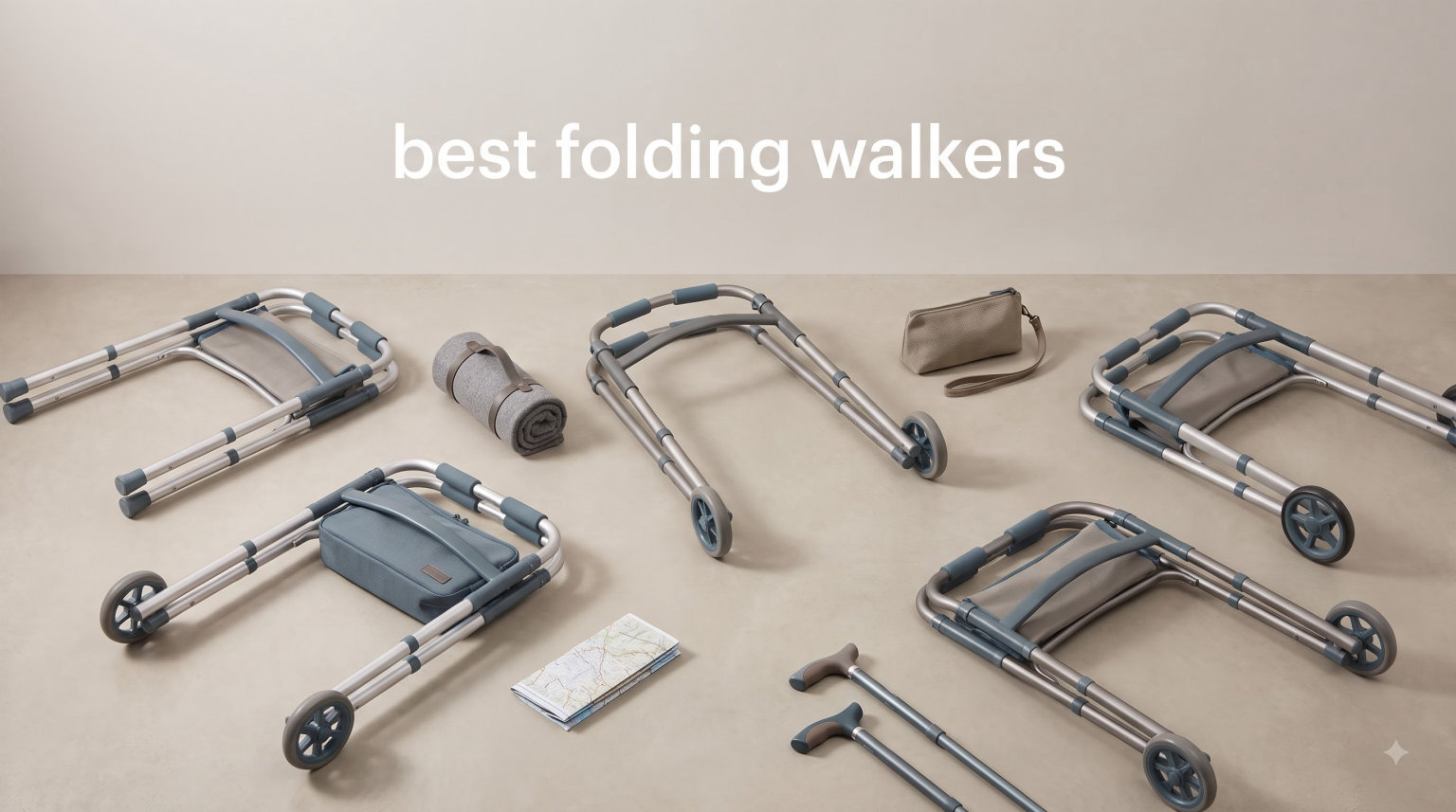 best folding walkers