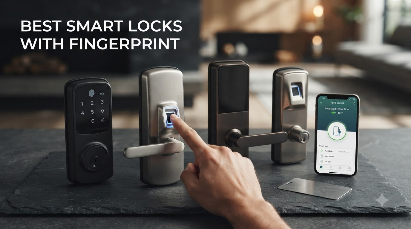 best smart locks with fingerprint