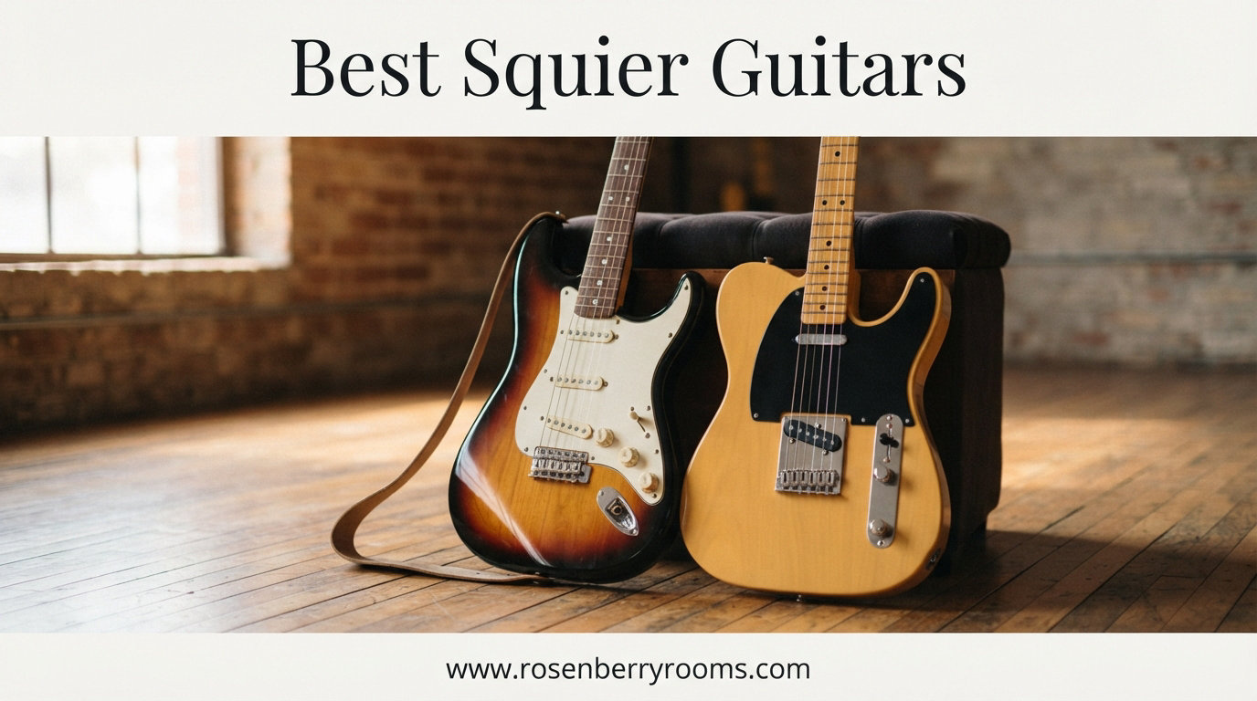 best squier guitars