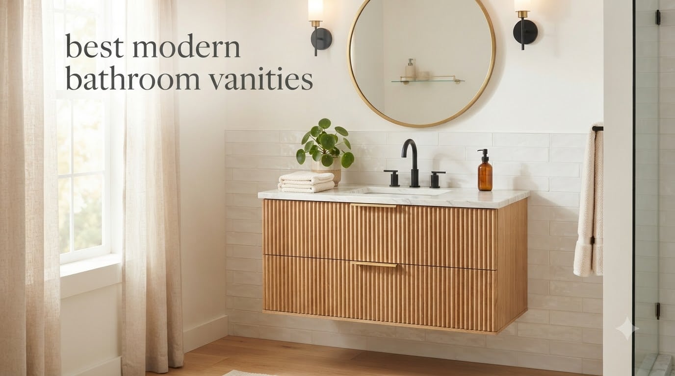 best modern bathroom vanities