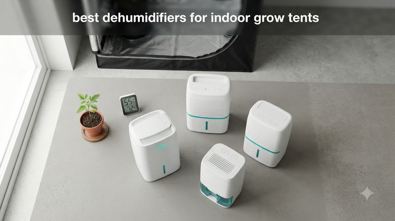 best dehumidifiers for indoor grow tents