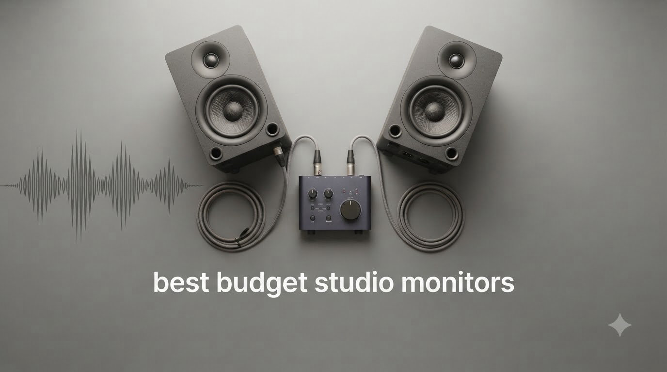 best budget studio monitors