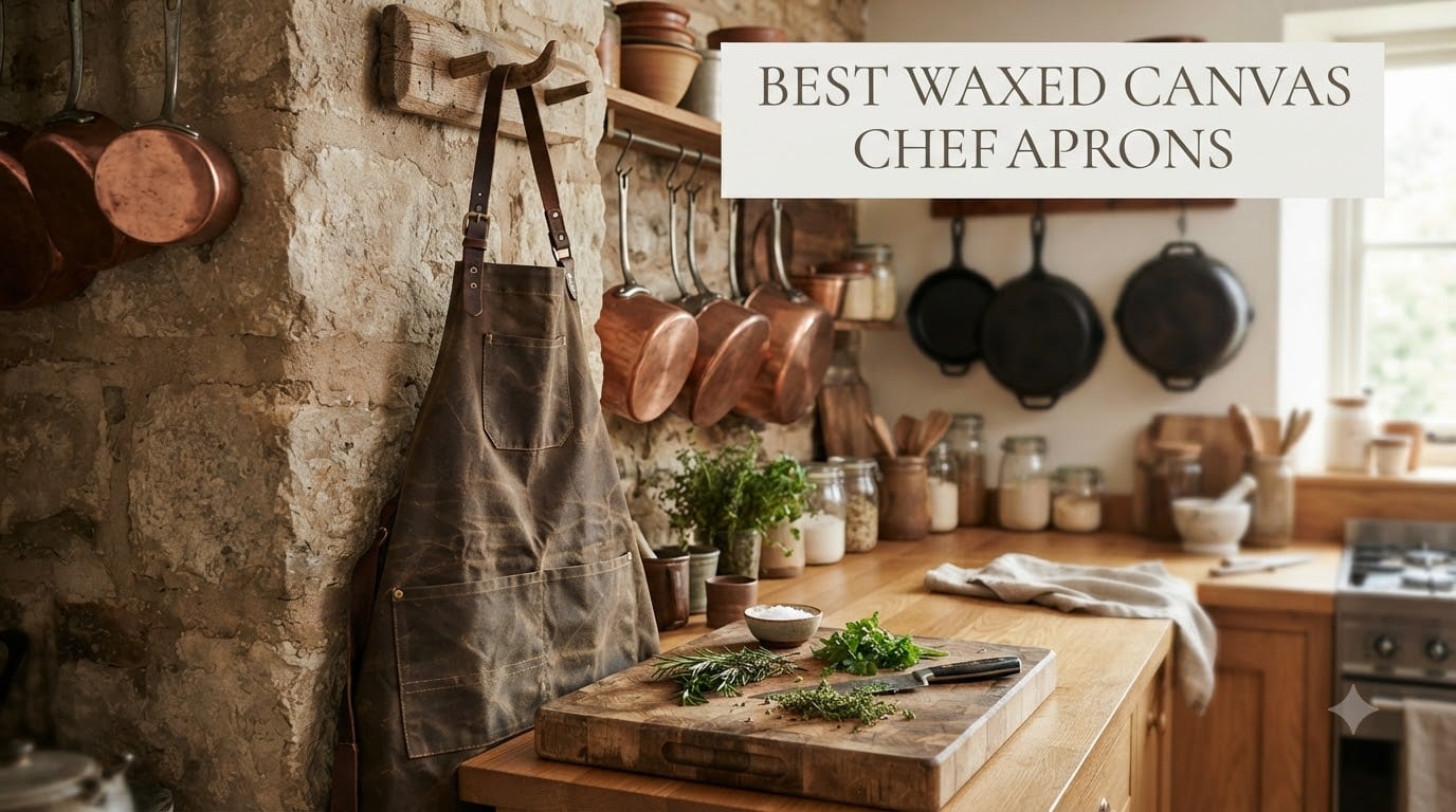 best waxed canvas chef aprons