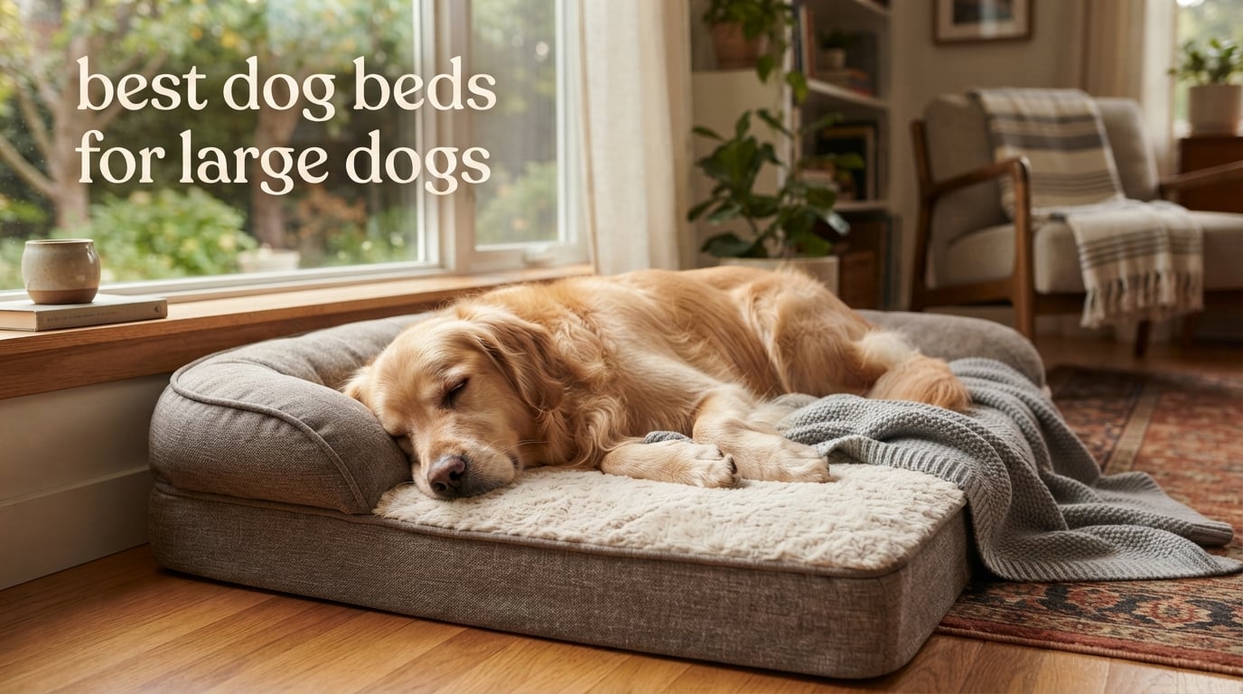 best dog beds for large dogs