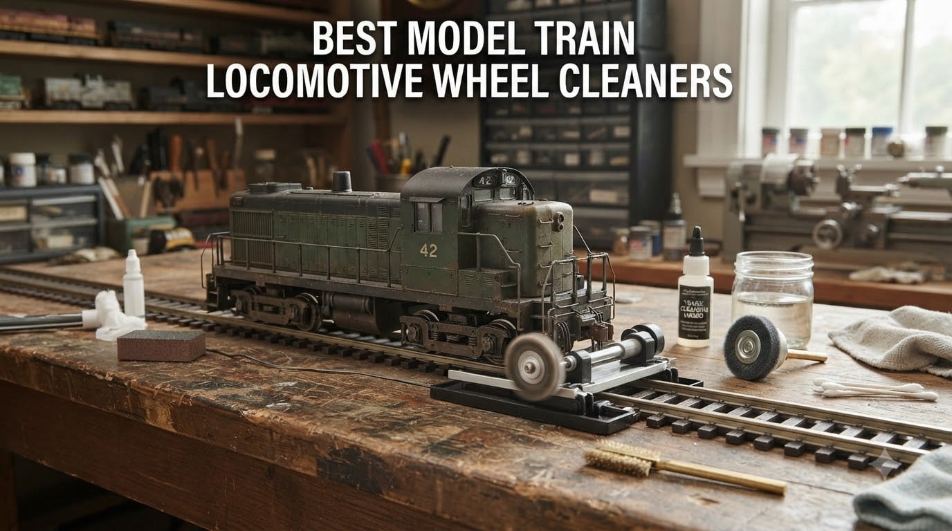 best model train locomotive wheel cleaners