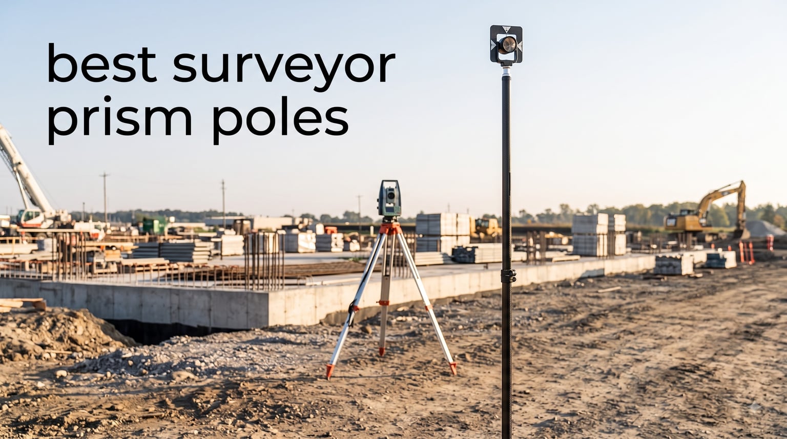 best surveyor prism poles