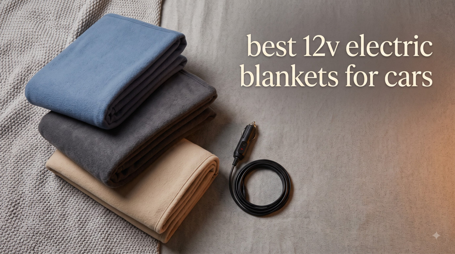 best 12v electric blankets for cars