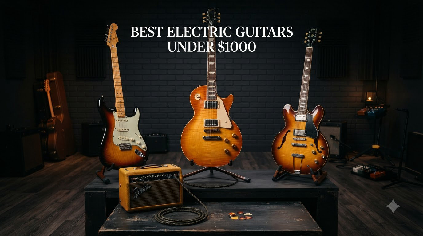 best electric guitars under $1000