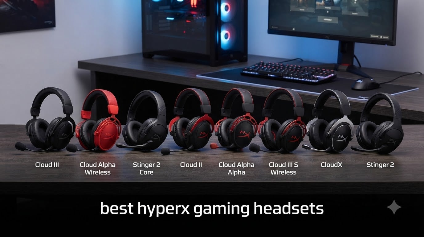 best hyperx gaming headsets